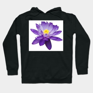 Purple Water Lily Hoodie